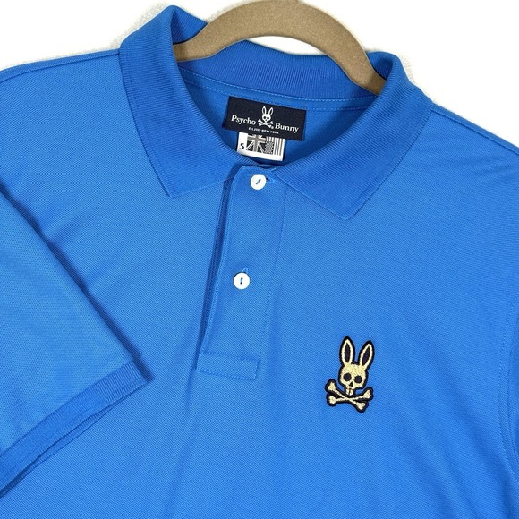 Psycho Bunny Other - Psycho Bunny Polo Shirt Mens Medium 5 Classic Pique Short Sleeve Pima Cotton